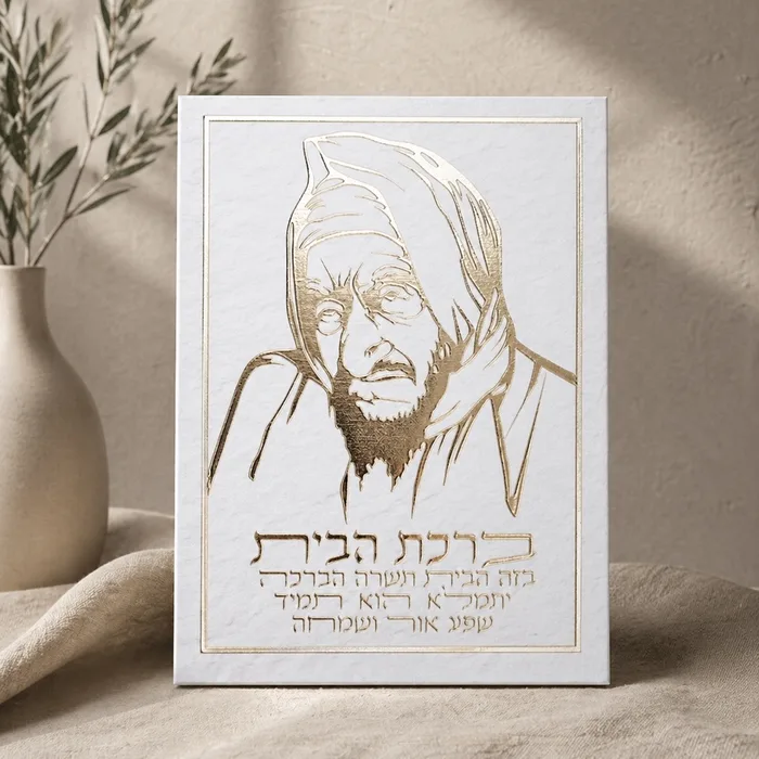 ברכת הבית קנווס - בבא סאלי