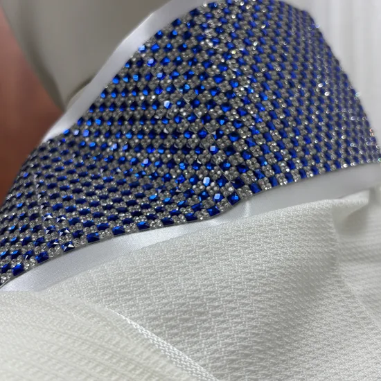 טלית צמר מהודרת דגם "קריסטל בלו"