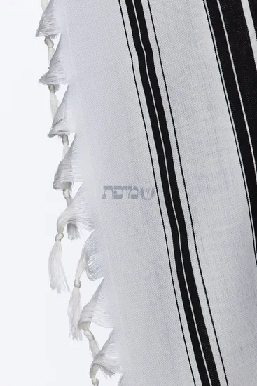 טלית חב"ד מהודרת בשילוב ביטנה כותנה