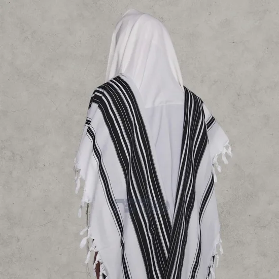 טלית חב"ד מהודרת דגם "הרבי"