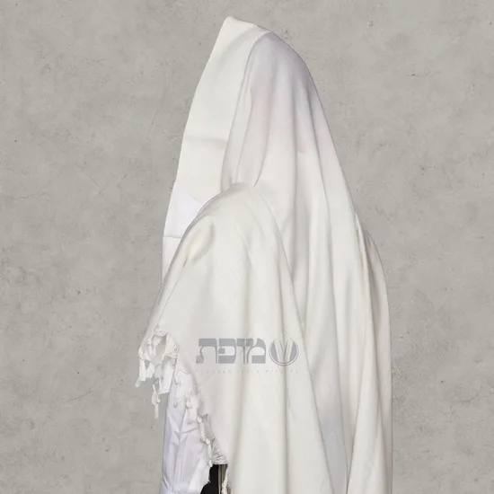 טלית צמר בית יוסף מהודרת דגם "ישתבח"