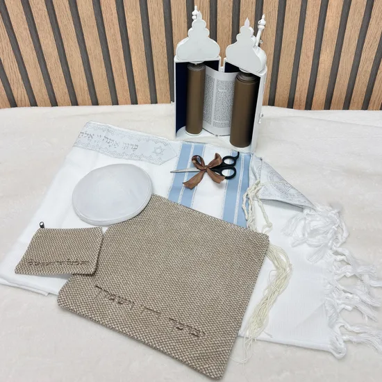 סט חלאקה דגם "שנהב"