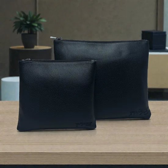 סט כיסויים לטלית ותפילין יוקרתי לחתן - בלאק