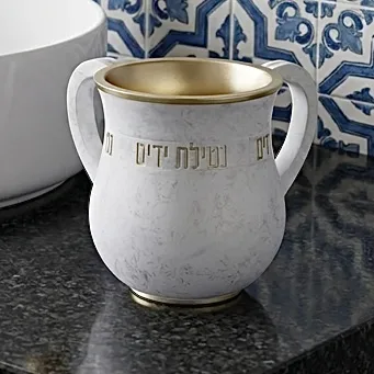 נטלה יוקרתית דגם "נטילת ידים" זהב