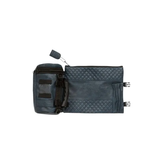 תפידנית טרמית איכותית דמוי עור כחול כהה "יברכך"