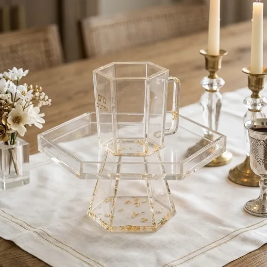 מים אחרונים דגם "נוי" שילוב זהב