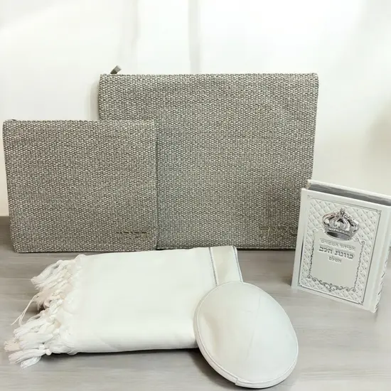 סט אלגנטי לחתן דגם "אור"