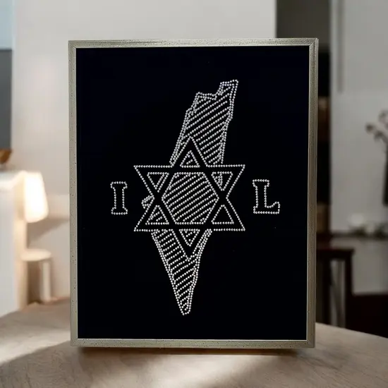 ציור קריסטל סברובסקי SWAROVSKI ישראל